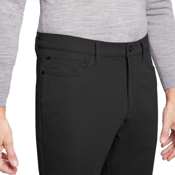 English Laundry Men’s 5 Pocket‎  Black Pant, Slim Straight Fit - Picture 4 of 5